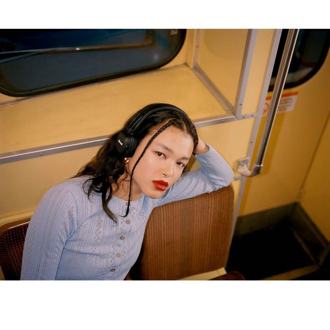 Marshall ワイヤレスオンイヤーヘッドホン Major Ⅳ ブラック