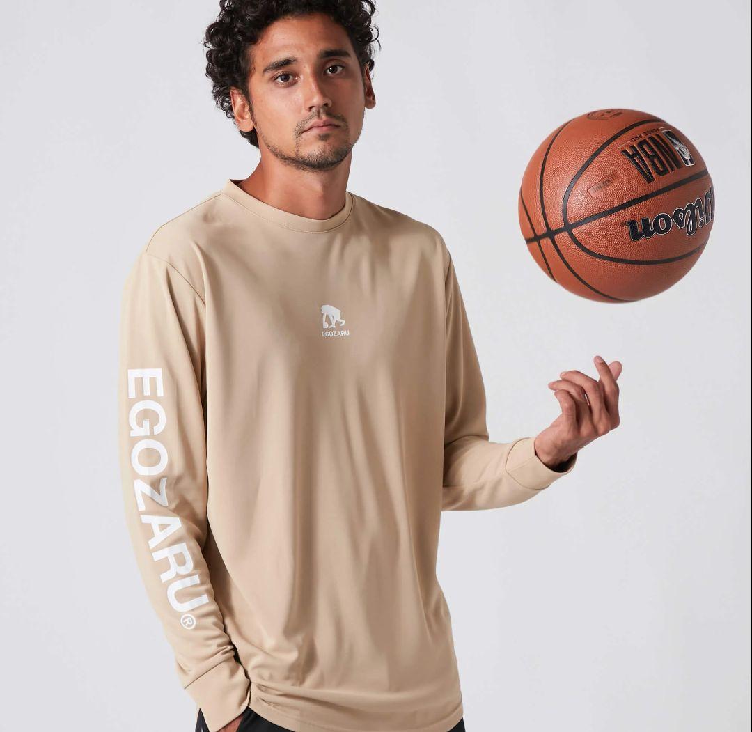 【新品未開封品】エゴザルバスパン　ロンT　セット　Ｌ　ベージュ　黒