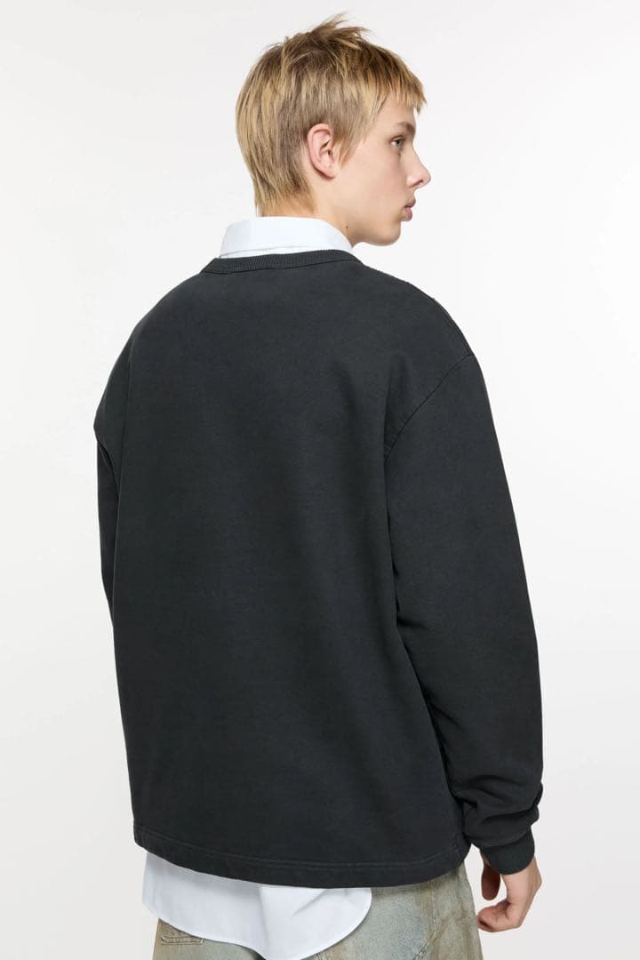 定価6.4万円 Acne Studios スタンプロゴ スウェット XS　デニム