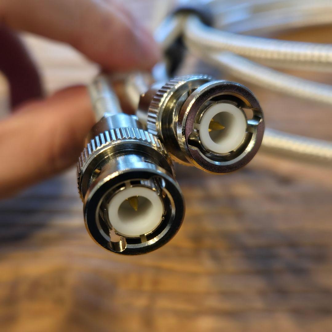 オーディオみじんこ　COMET50　10Mクロック専用50Ωデジタルケーブル×1