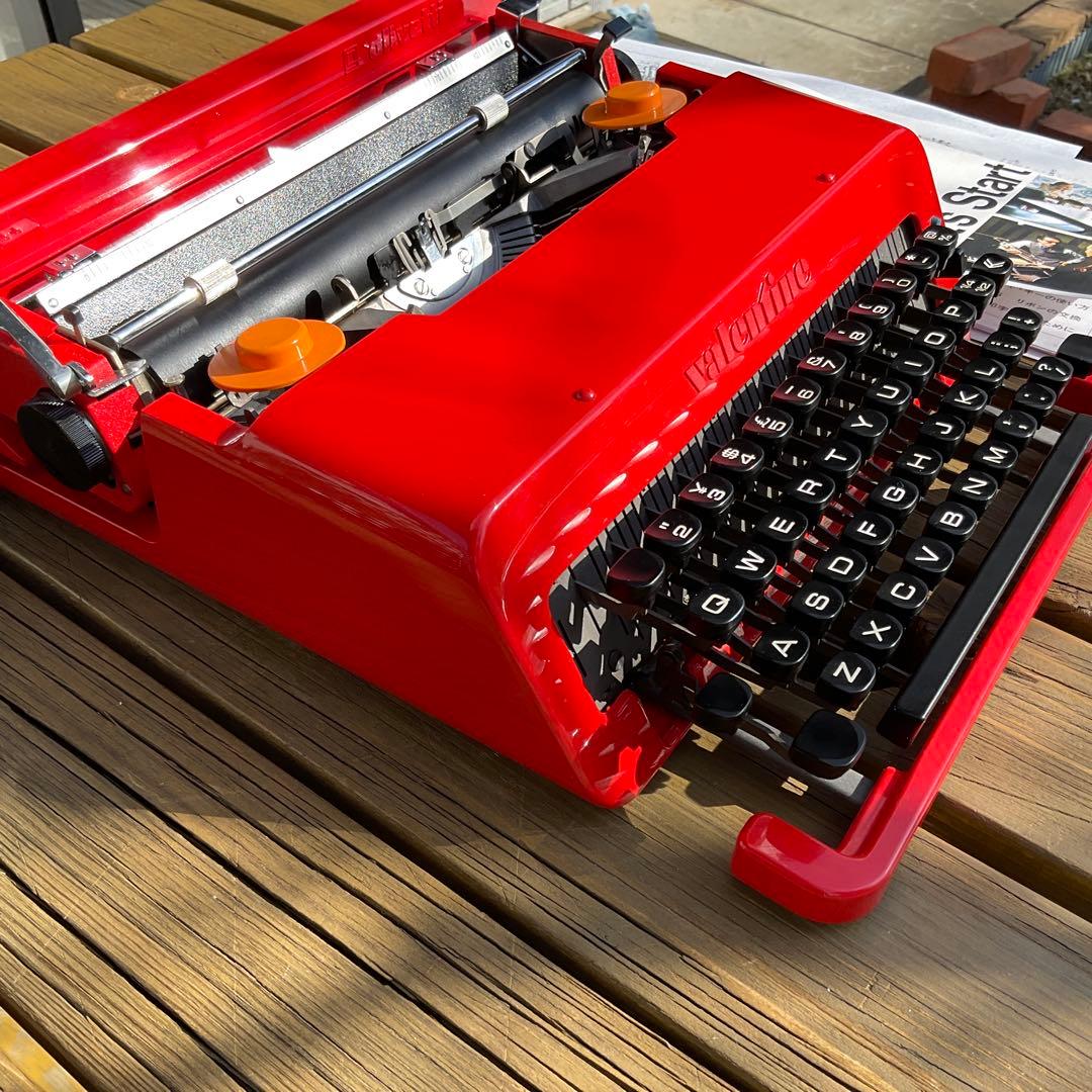 olivetti valentine s 整備済　完動品　中古品　超綺麗