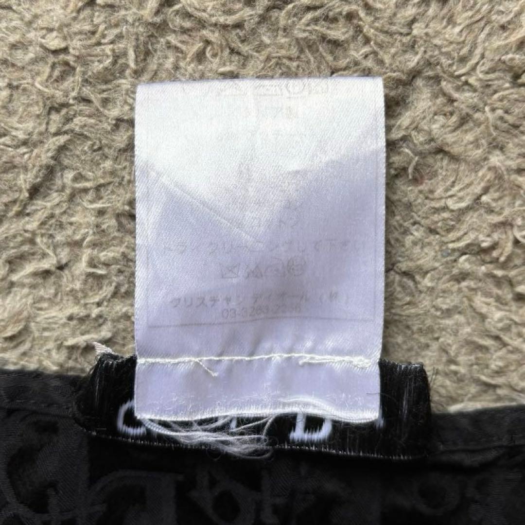 クリスチャンディオール　シャドーブラックロゴ　キャミソール　DIOR