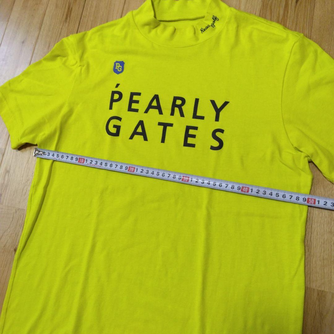 PEARLY GATES イエロー モックネック　　サイズ　6