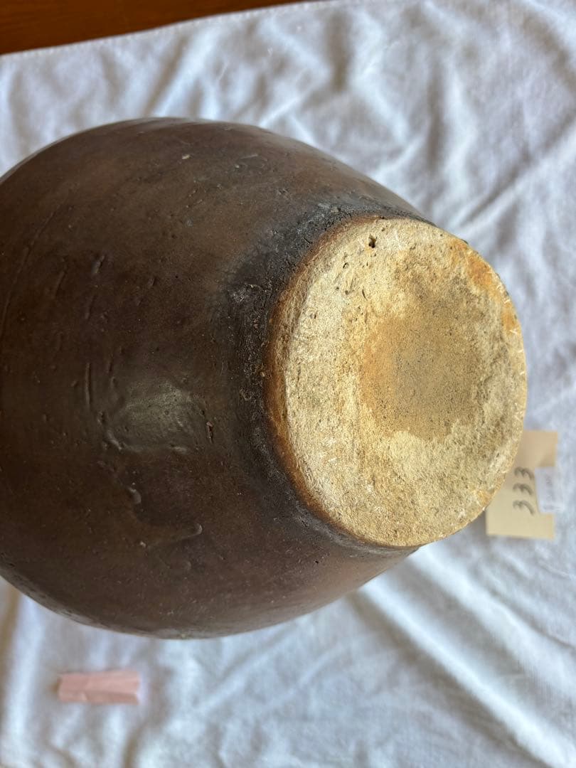 古備前　茶壺　 古民芸 　花瓶　置物飾り