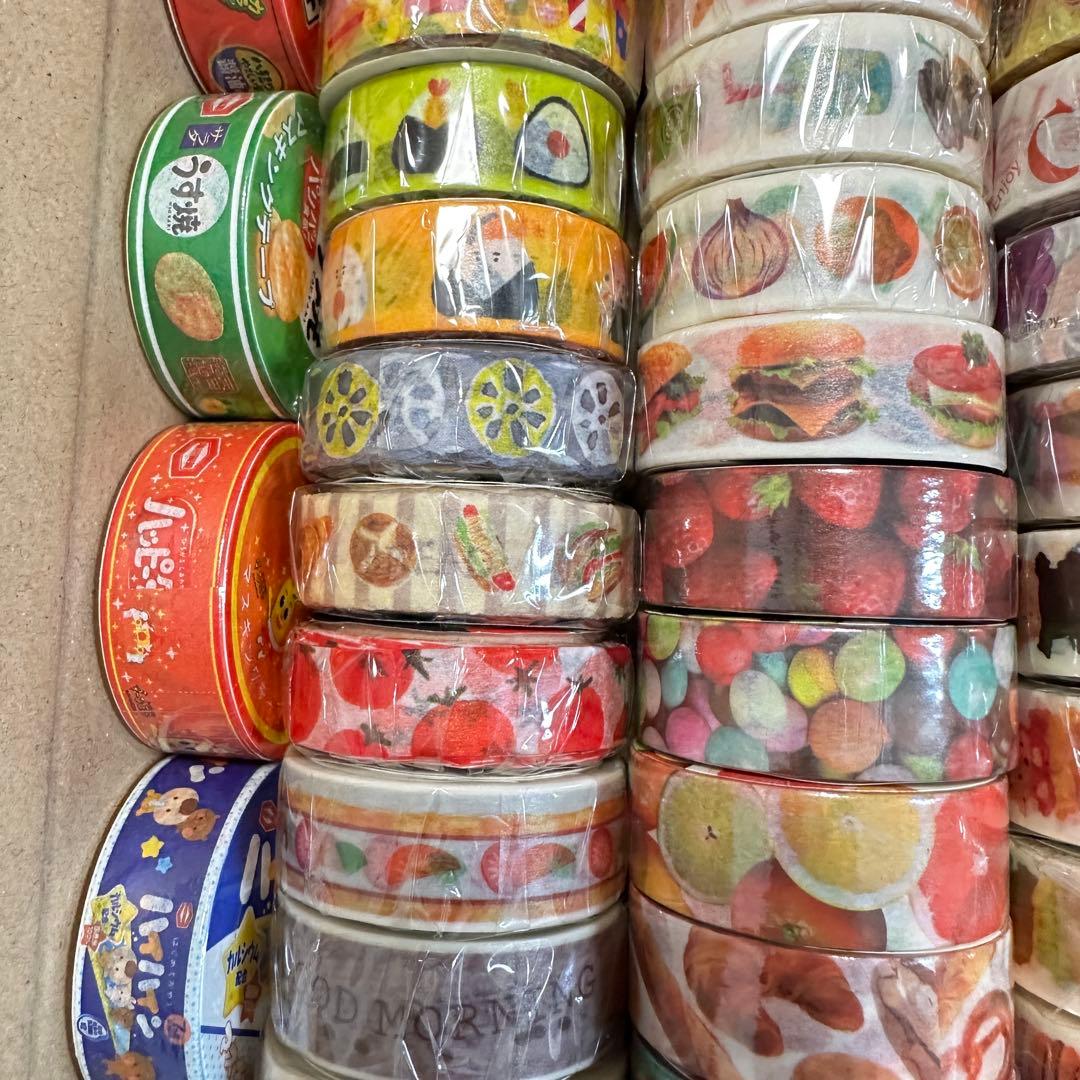 食べ物 フード ご飯 スイーツ お菓子 ファーストフード マスキングテープ 大量