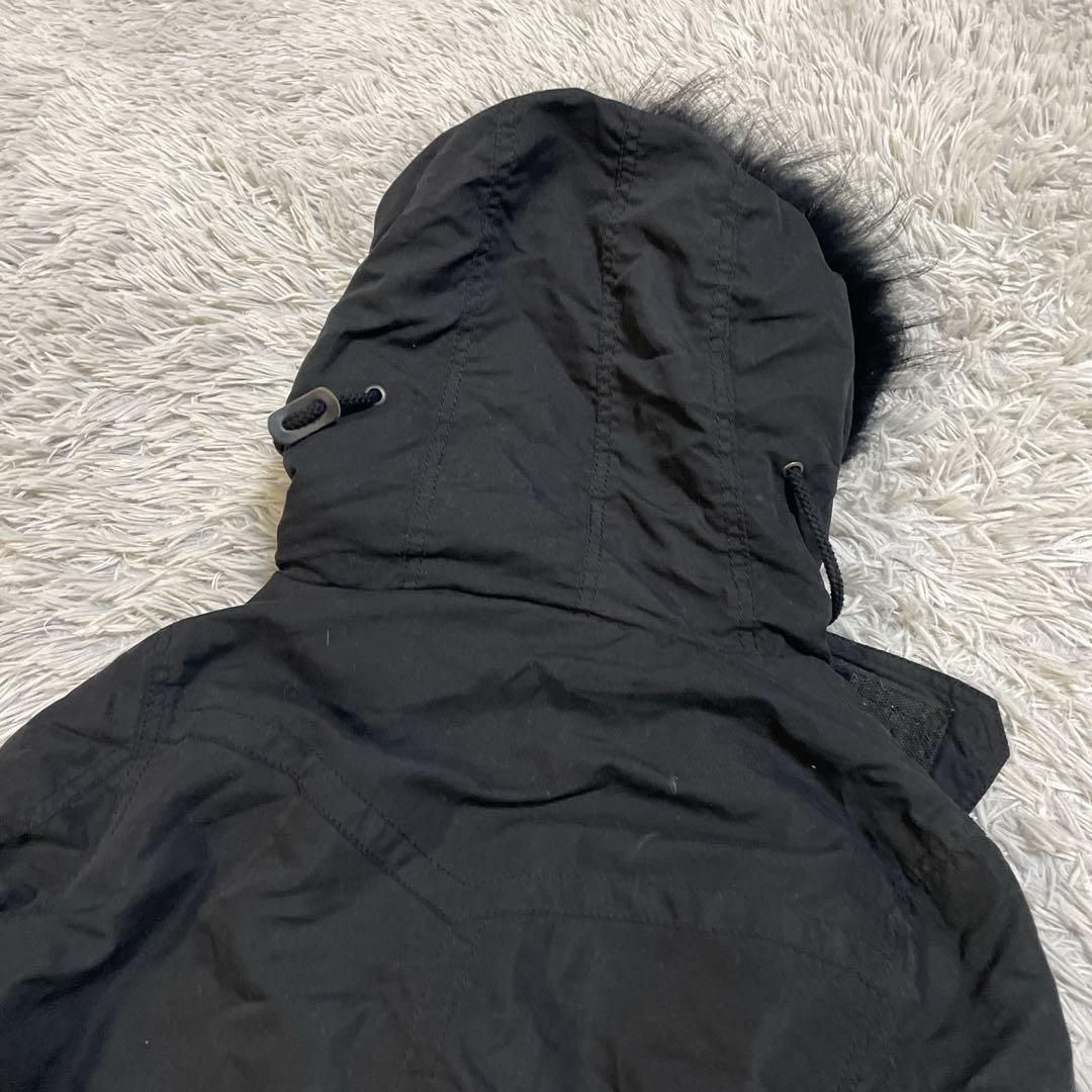 Y2K アーカイブ　グランジ SLY N-3B ファー　モッズコート　ギミック