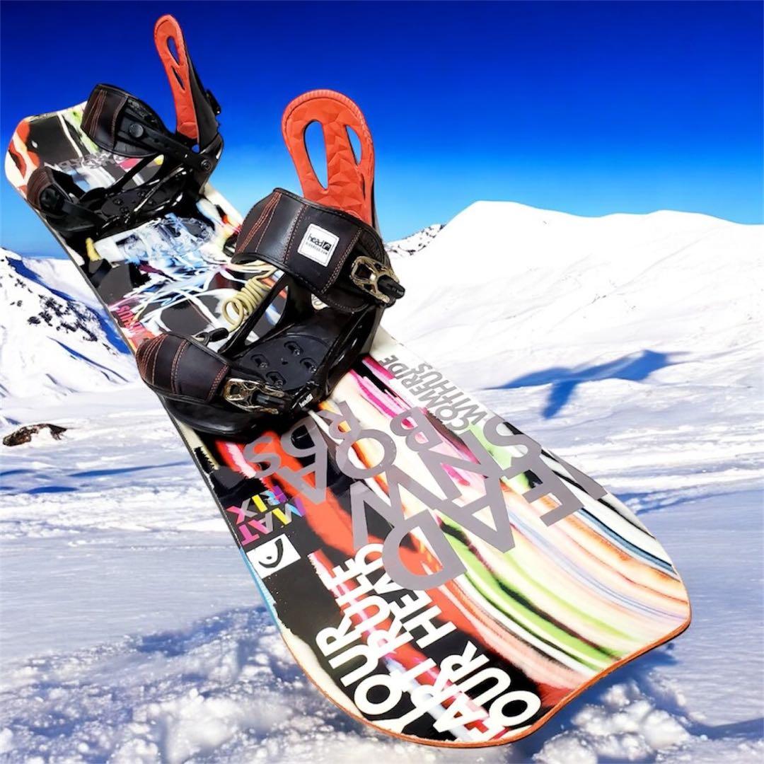 【2セット】HEAD MATRIX スノーボード 152cm ビンディング付 M