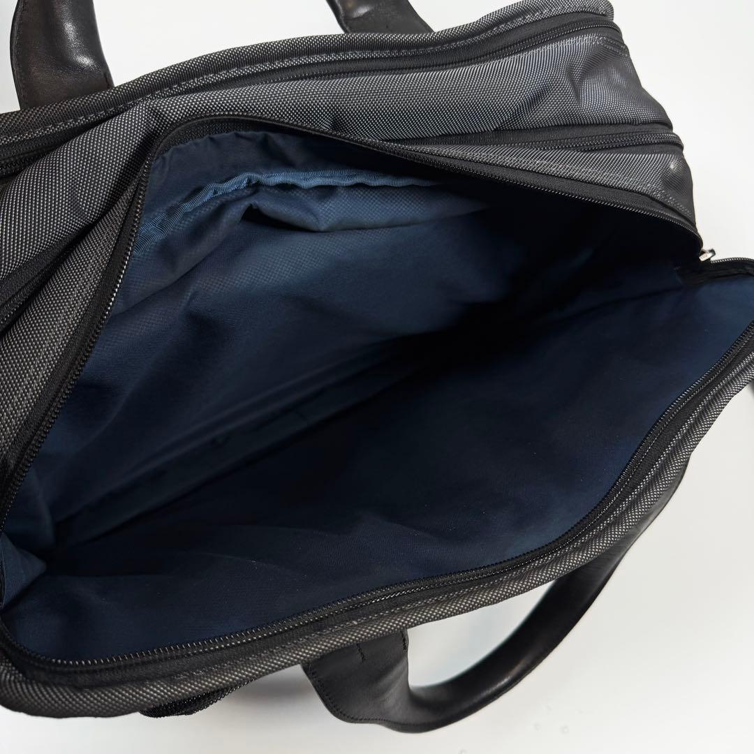 【美品】トゥミ　ビジネスバッグ　2way アルファ2 エクスパンダブル　グレー