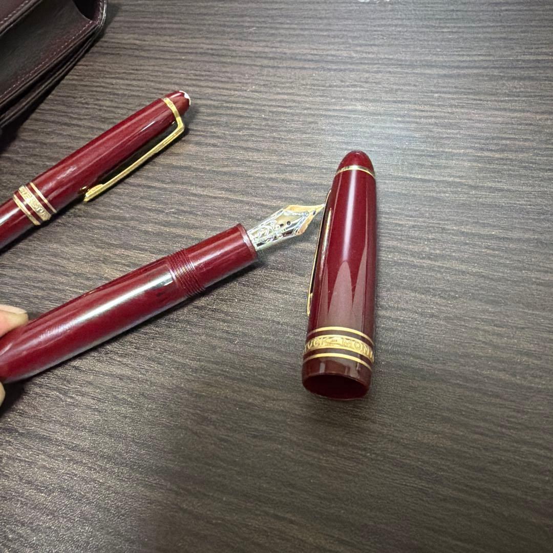 希少　廃盤　極美品 モンブラン 万年筆 14k ケース付き 4810