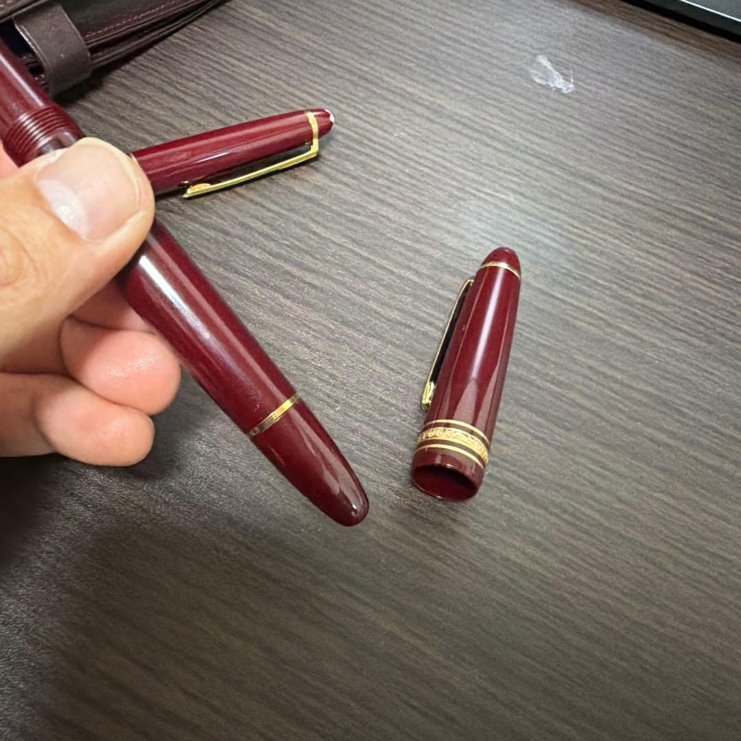 希少　廃盤　極美品 モンブラン 万年筆 14k ケース付き 4810