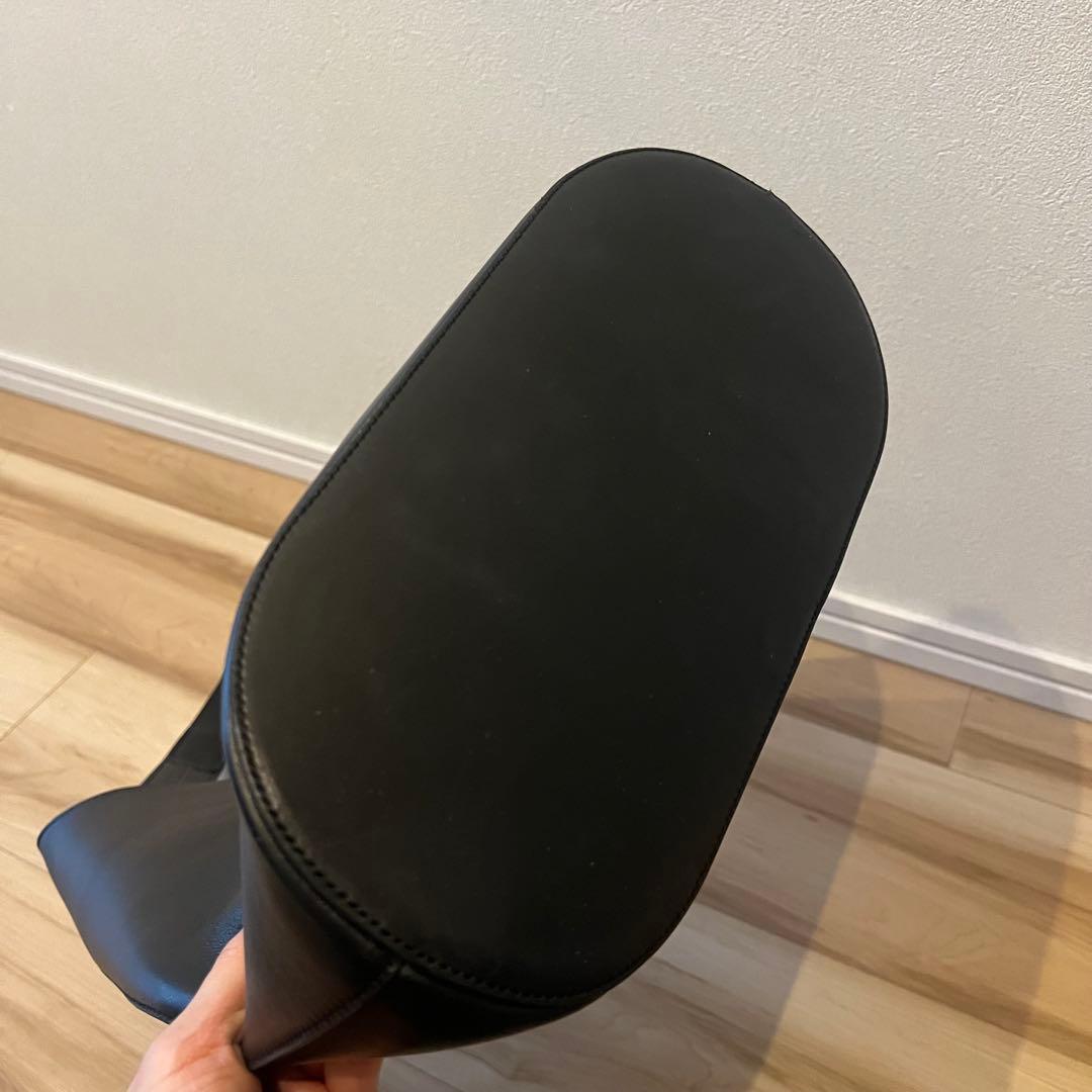 バッグ AESTHER EKME Lune Large leather tote bag