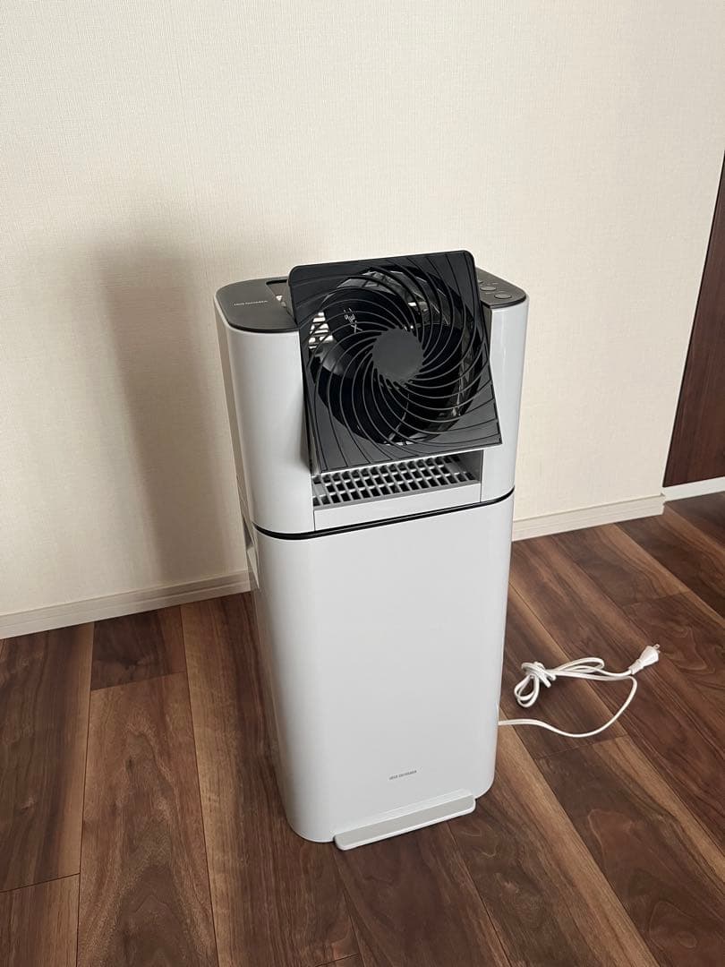 サーキュレーター衣類乾燥除湿機 グレー（アイリスオーヤマ IJDC-N50-H）