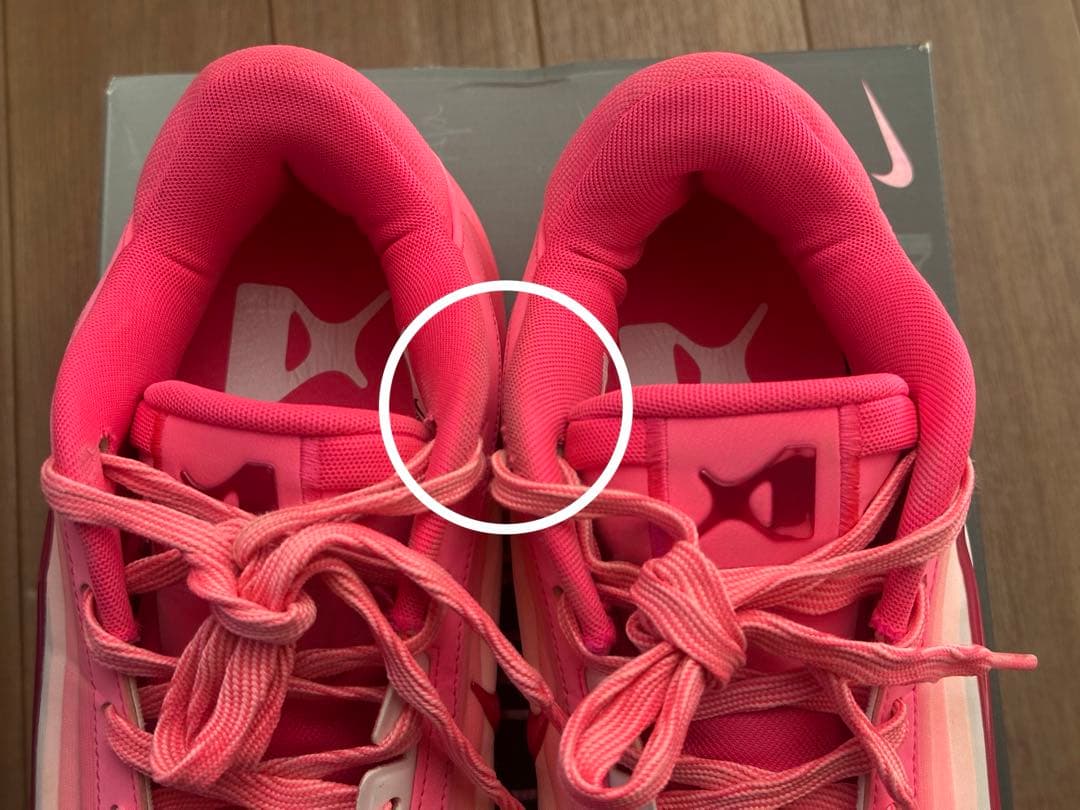 シューズ(男性用) NIKE A'ONE 28.5 HYPER PINK/LASER PINK