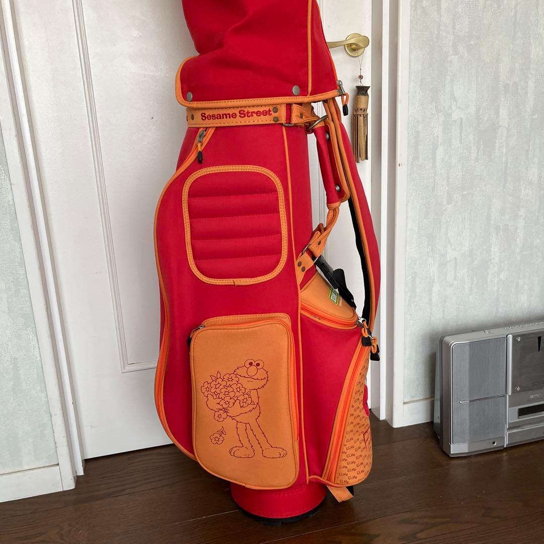 激レア　美品　Sesame Street ELMo ゴルフバッグ