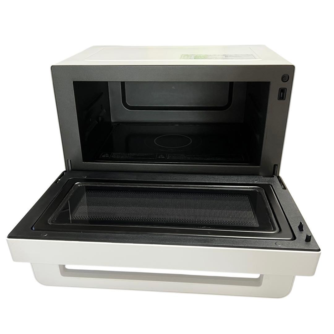 【2022年製・美品】アイリスオオヤマ　オーブンレンジ MO-F1808-CW