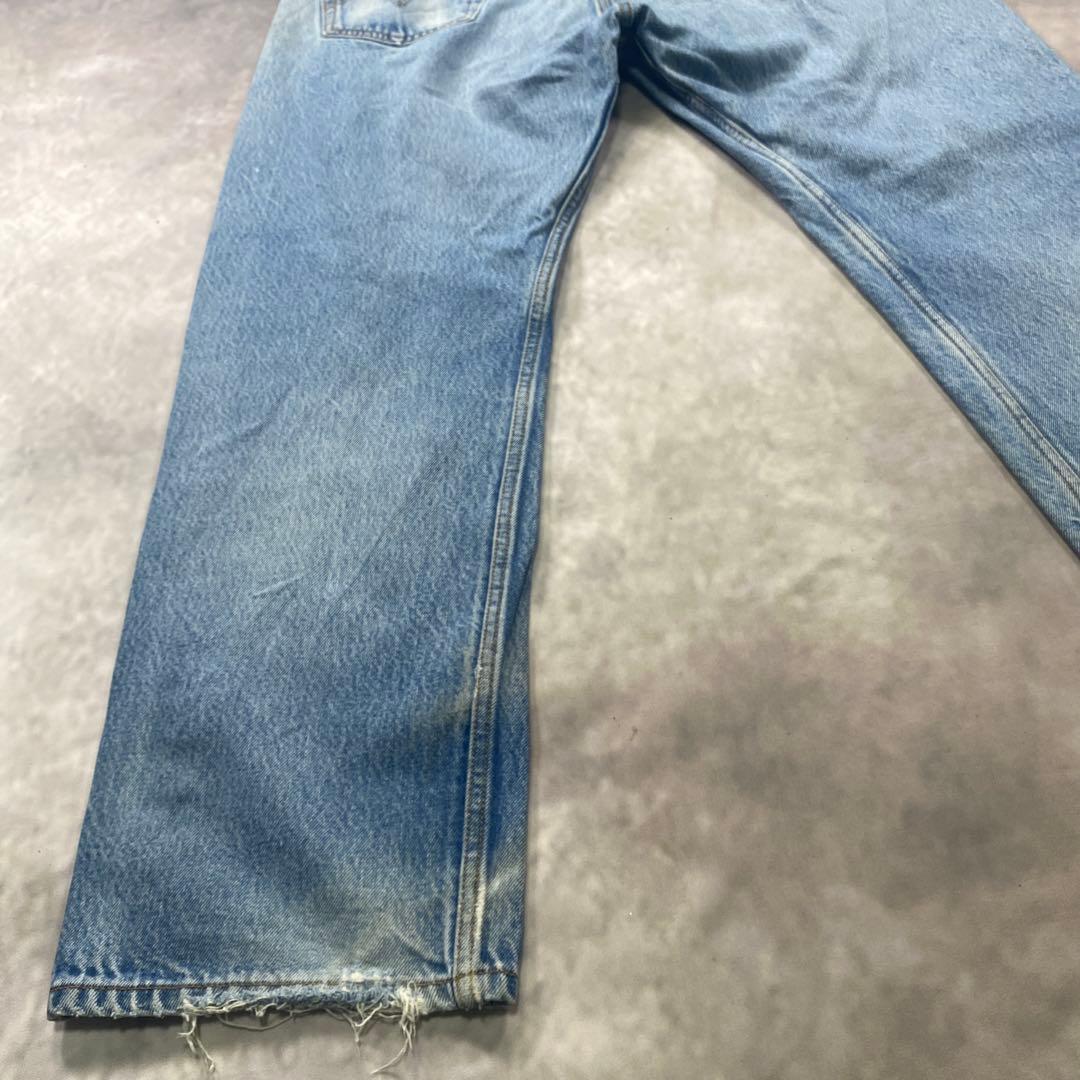 Levi’s 501古着W38極上ダメージクラッシュ メキシコ製　AG35