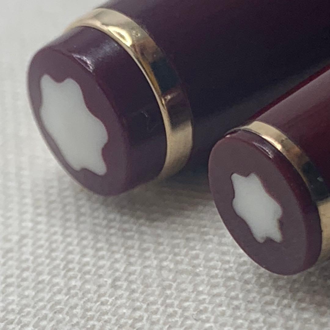 【希少良品】モンブラン no.14 ボルドー 18C F 万年筆　2桁シリーズ
