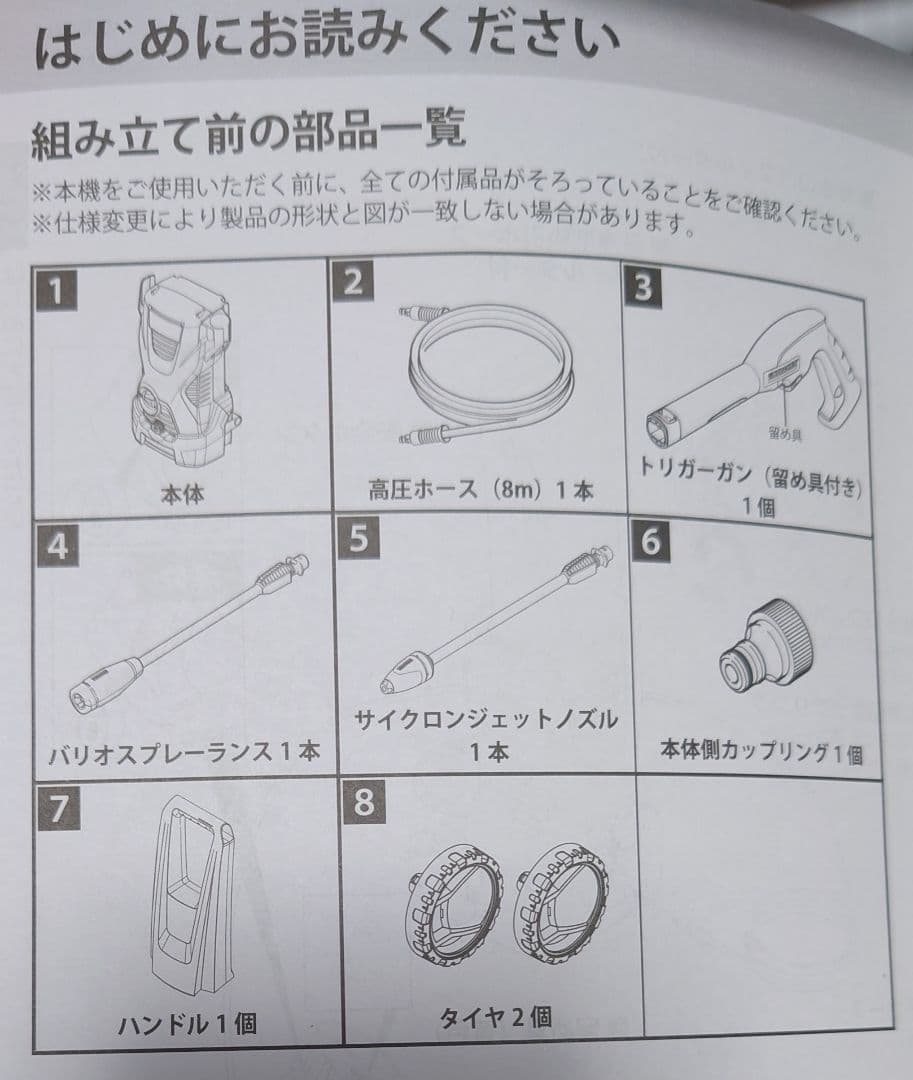 ケルヒャー 高圧洗浄機 K 2【未使用品】