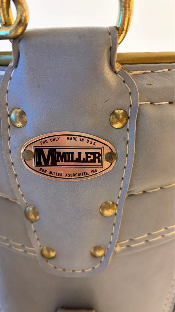 ビンテージキャディバッグ Ron Miller米国製 グレー