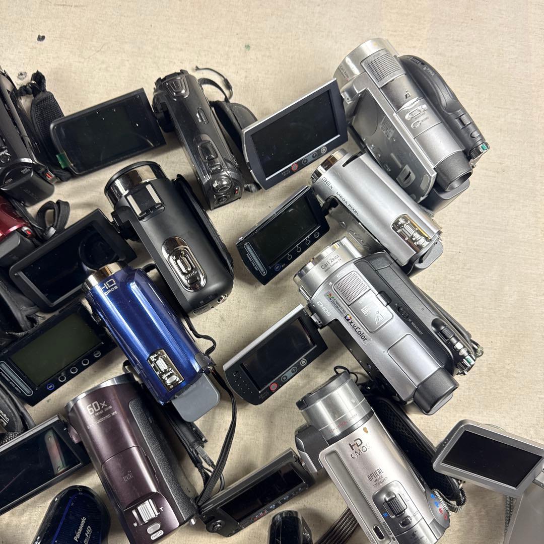 HD ビデオカメラ 16台 まとめ売り ジャンク 部品取り 動作未確認