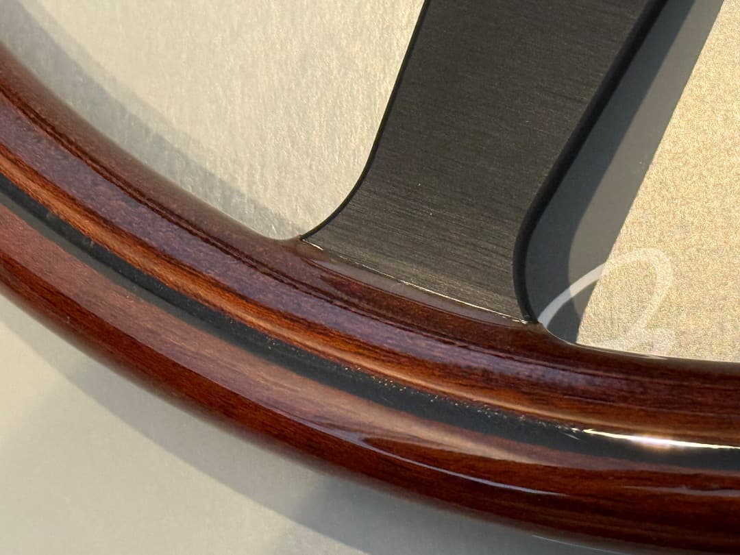 NARDI クラシック　WOOD　正規品 ウッド/ブラックスポーク N122