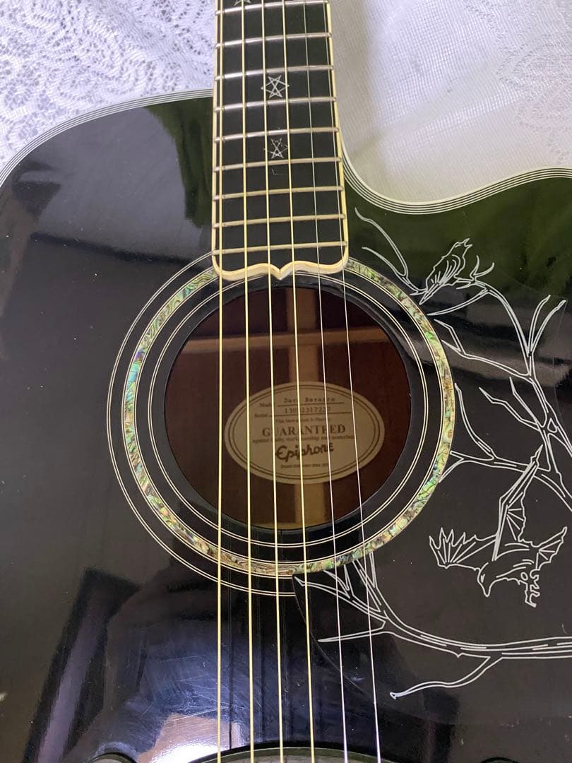 タ*坊様 極上美品　気分はホットチリペッパー！エピフォンDave Navarro