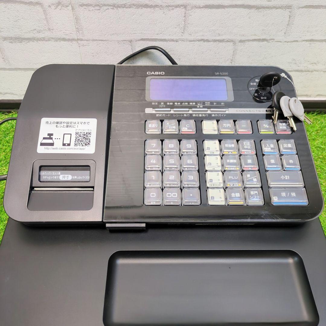 CASIO レジスター　SR-S200 店舗用品　動作確認済