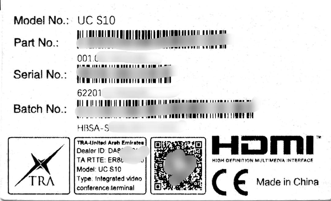 MAXHUB Sound bar （UC S10型） Web カメラ スピーカー