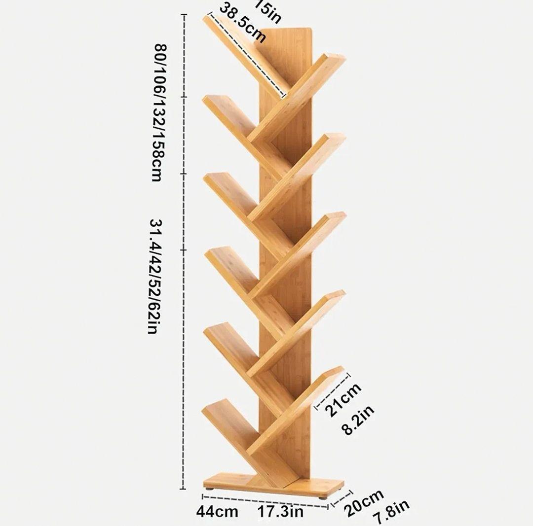 ツリー型　本棚　ブックシェルフ