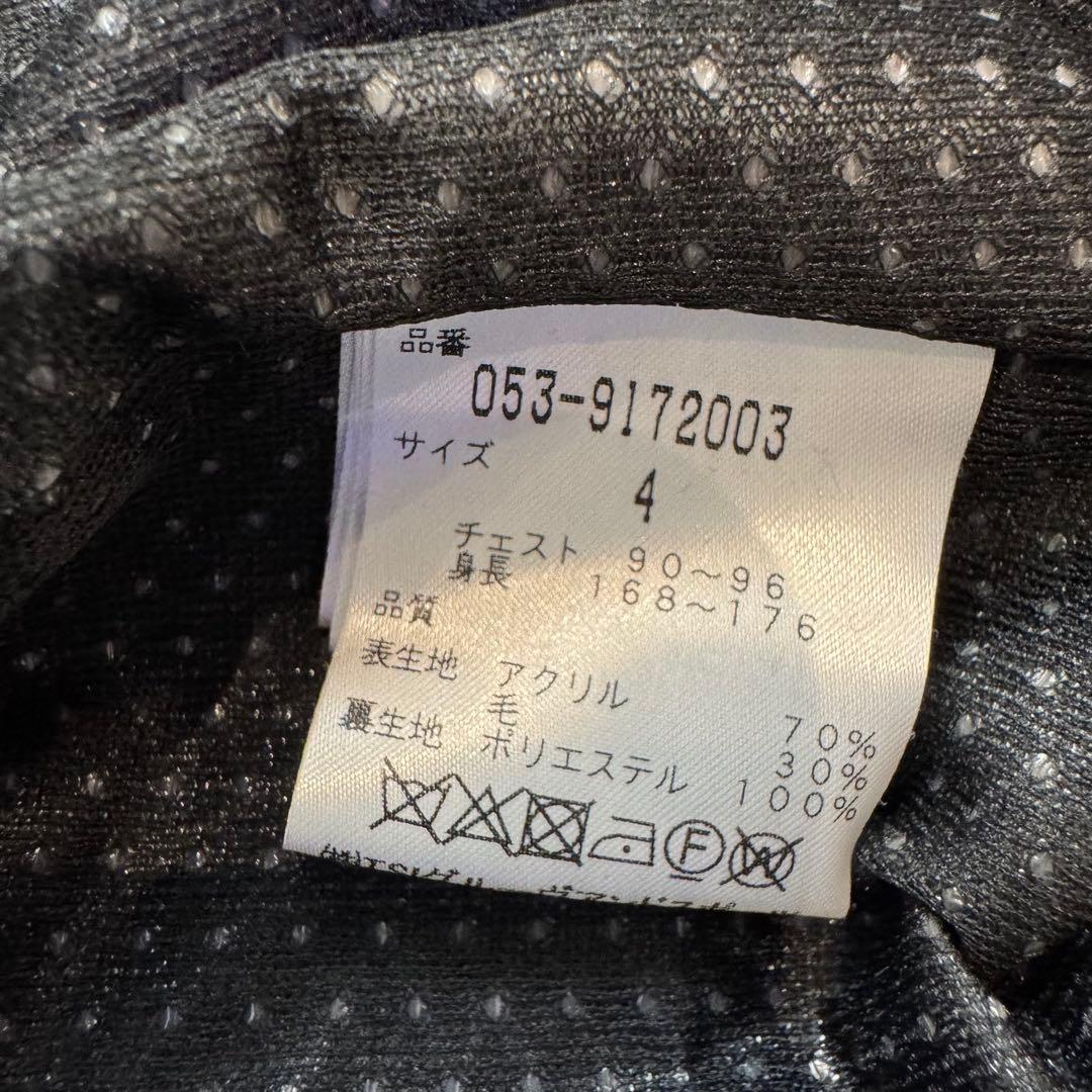 メリオダス　　【パーリーゲイツ】　美品ジジャケット　ブルー　サイズ4 蓄熱