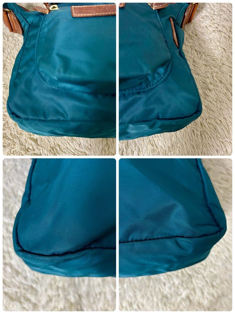 最終値下フェリージ ショルダーバッグ 斜め掛け　ナイロン レザー 05/4希少色