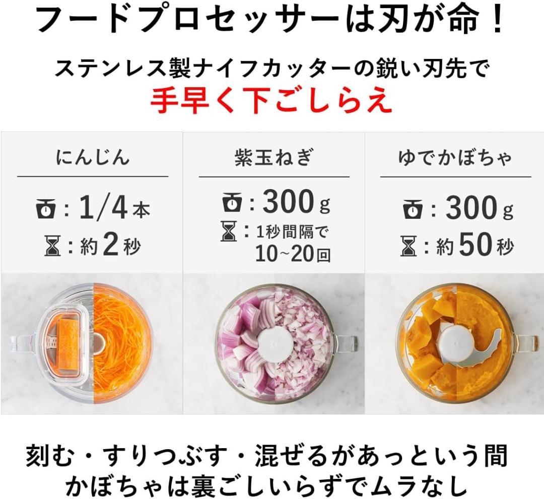 パナソニック フードプロセッサー MK-K82