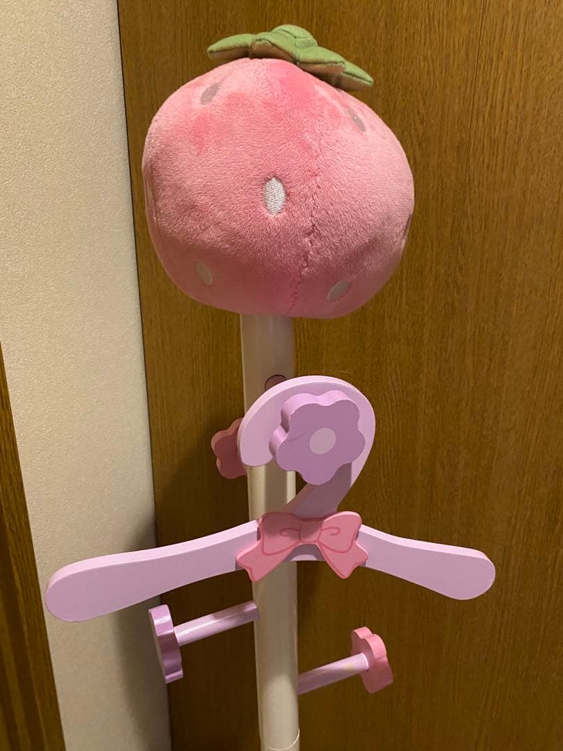 マザーガーデン　希少　野いちご　ポールハンガー　リボン