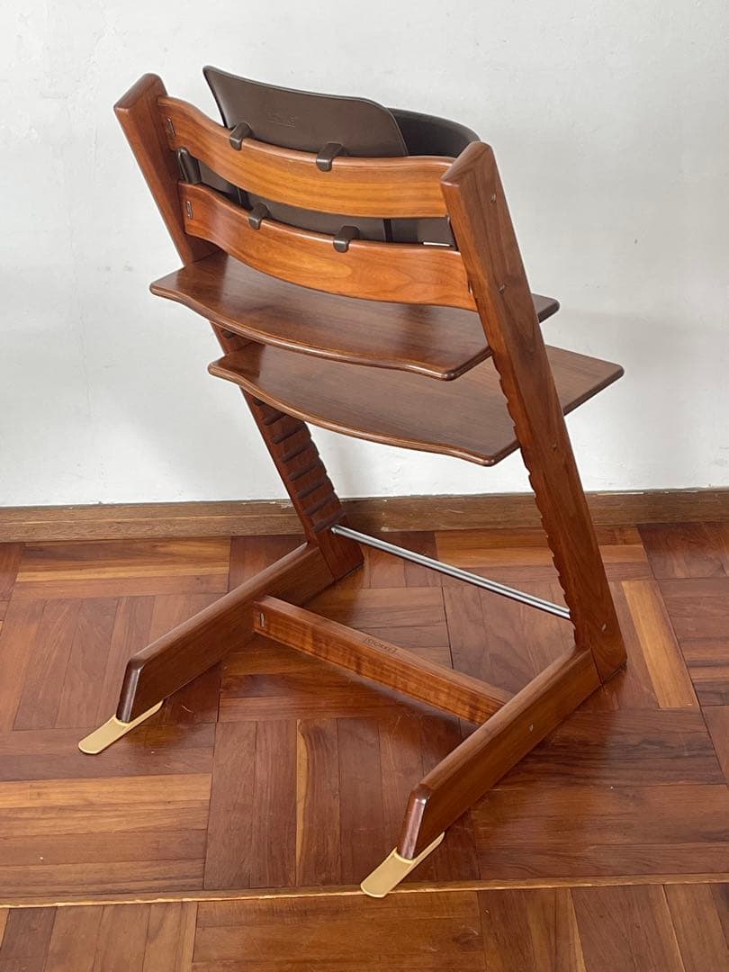 ストッケ トリップトラップ アメリカン ウォールナット ベビーガード セット