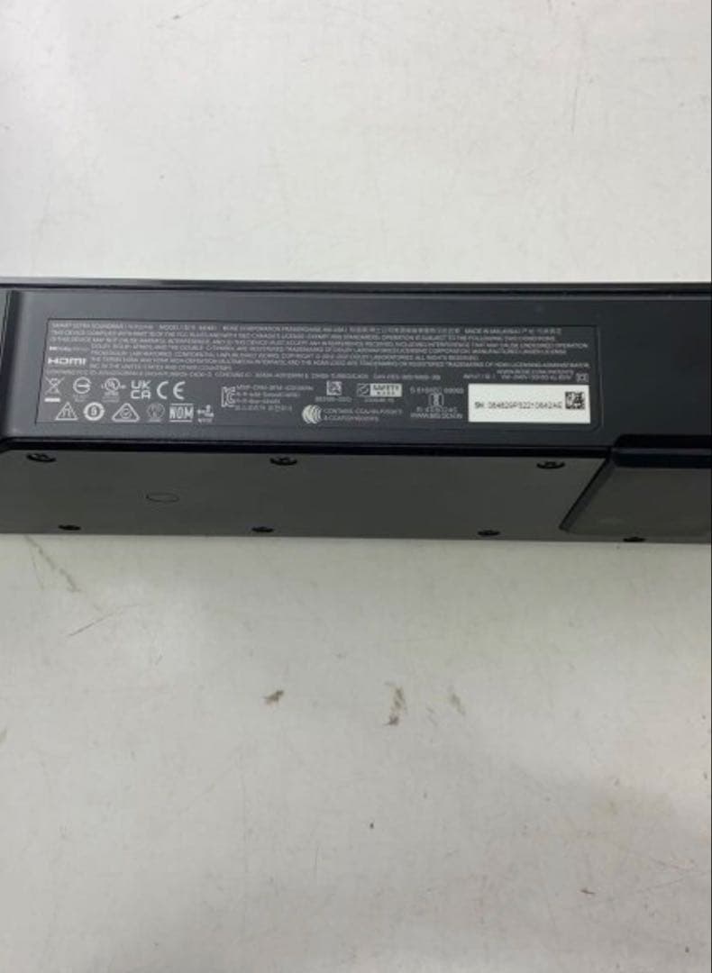 スピーカー・ウーファー Bose Smart Ultra Soundbar BLACK