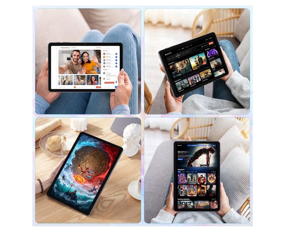 新品 Android15 Gemini AI タブレット 10インチ 128GB