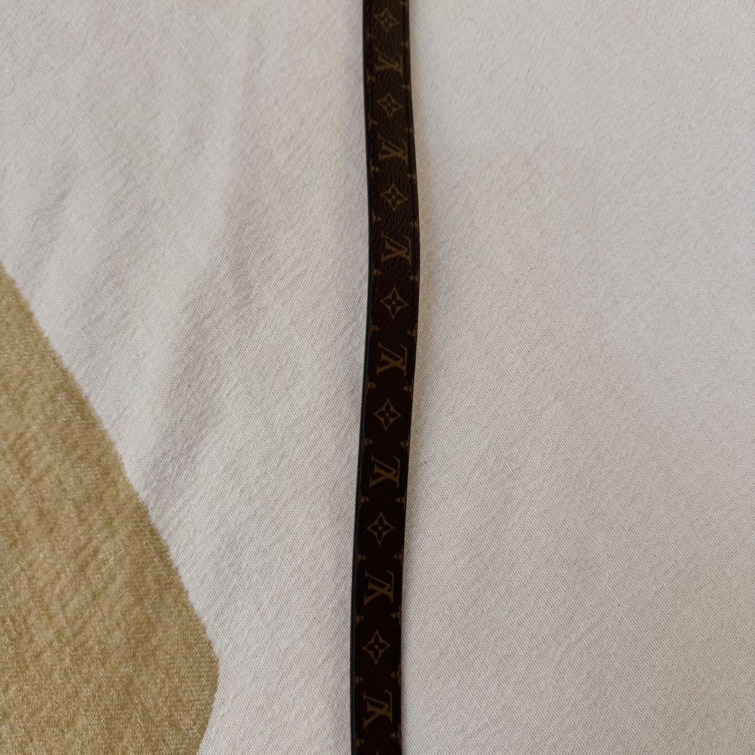 ルイヴィトン ベルト LVサークル 20MM モノグラム　リバーシブル　ピンク