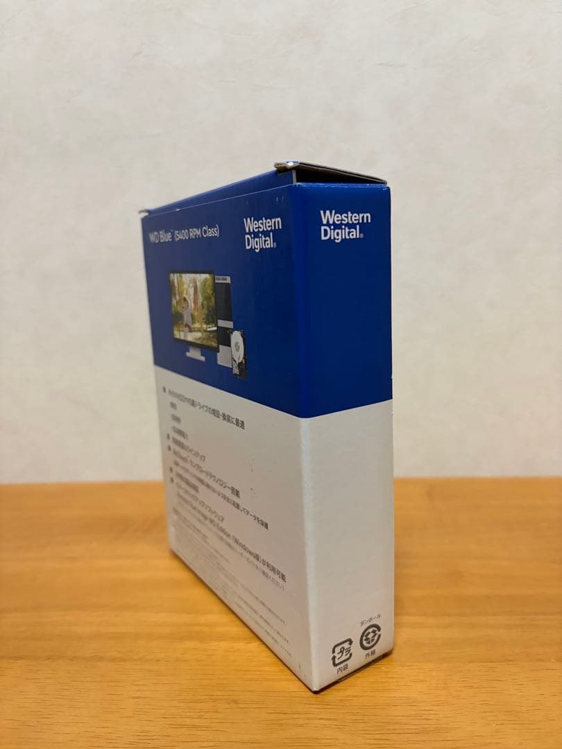 外付けハードディスク・ドライブ Western Digital WD60EZAZ Blue 6TB HDD