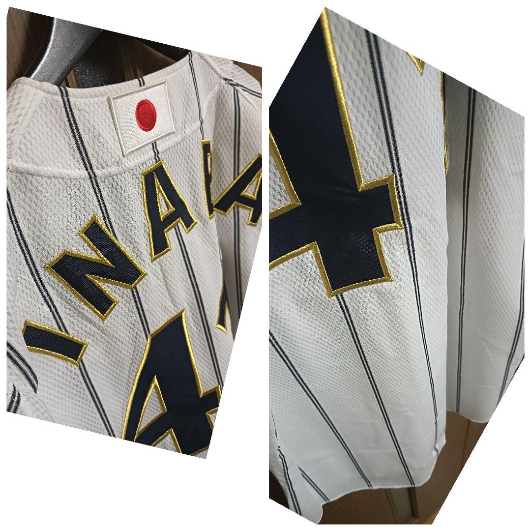 ミズノ 侍ジャパン 稲葉篤紀 #41 2008北京五輪ユニフォーム 紙タグ付き