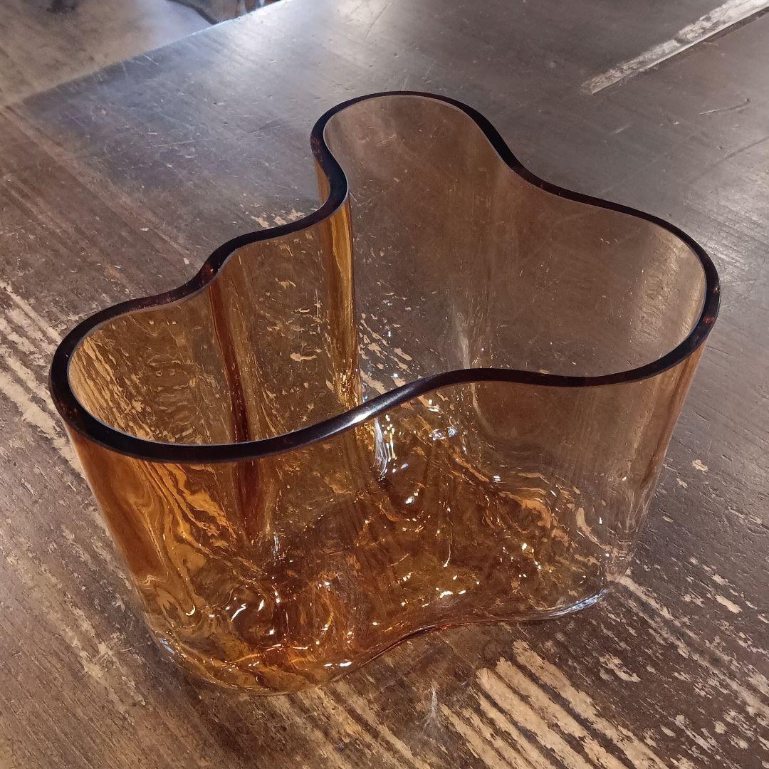  イッタラ アアルトベース 限定品 140mm 木型 ブラウン