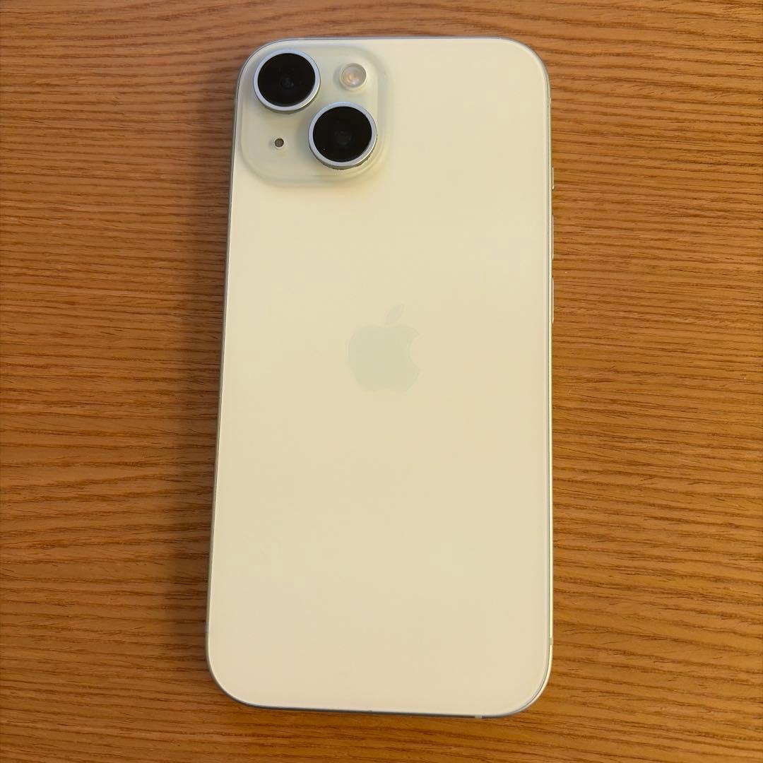 コア　美品Apple iPhone 15 128GB ブルー　SIMフリー