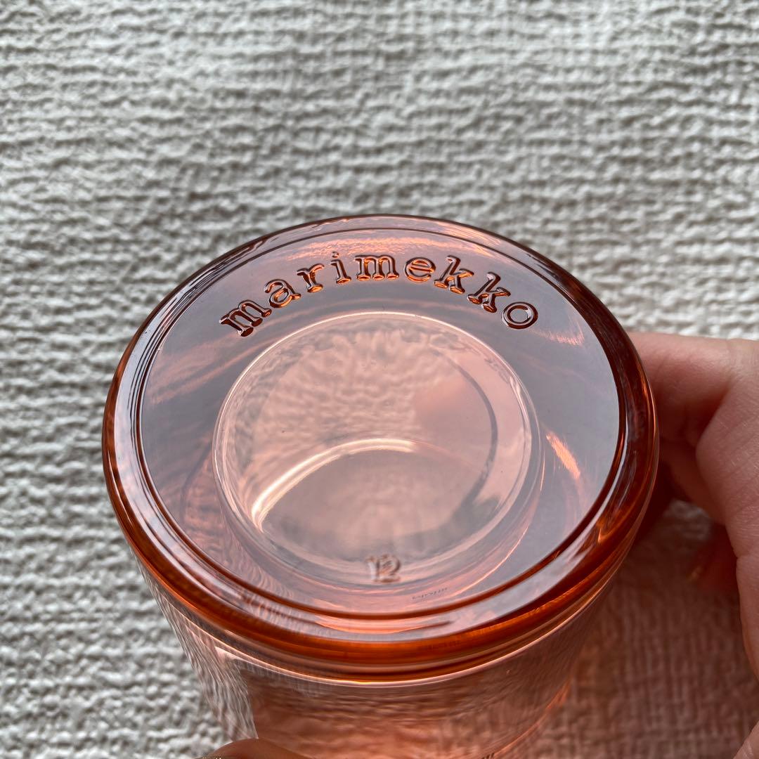 美品✨イッタラ キビkivi キャンドルホルダー　60 薄ピンク系