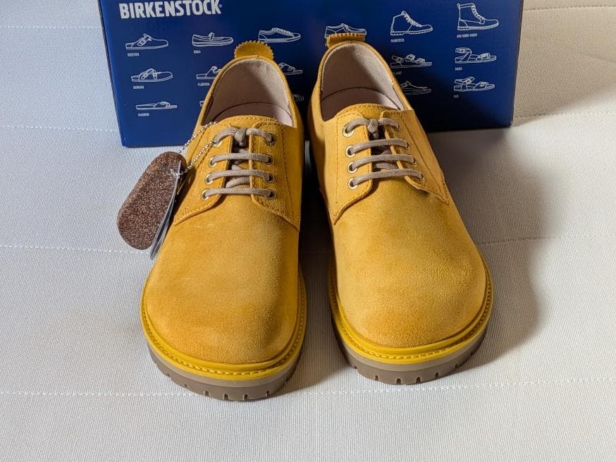 マ*ー様 新品BIRKENSTOCK クレイヴァーオーク スエードレザーシューズ