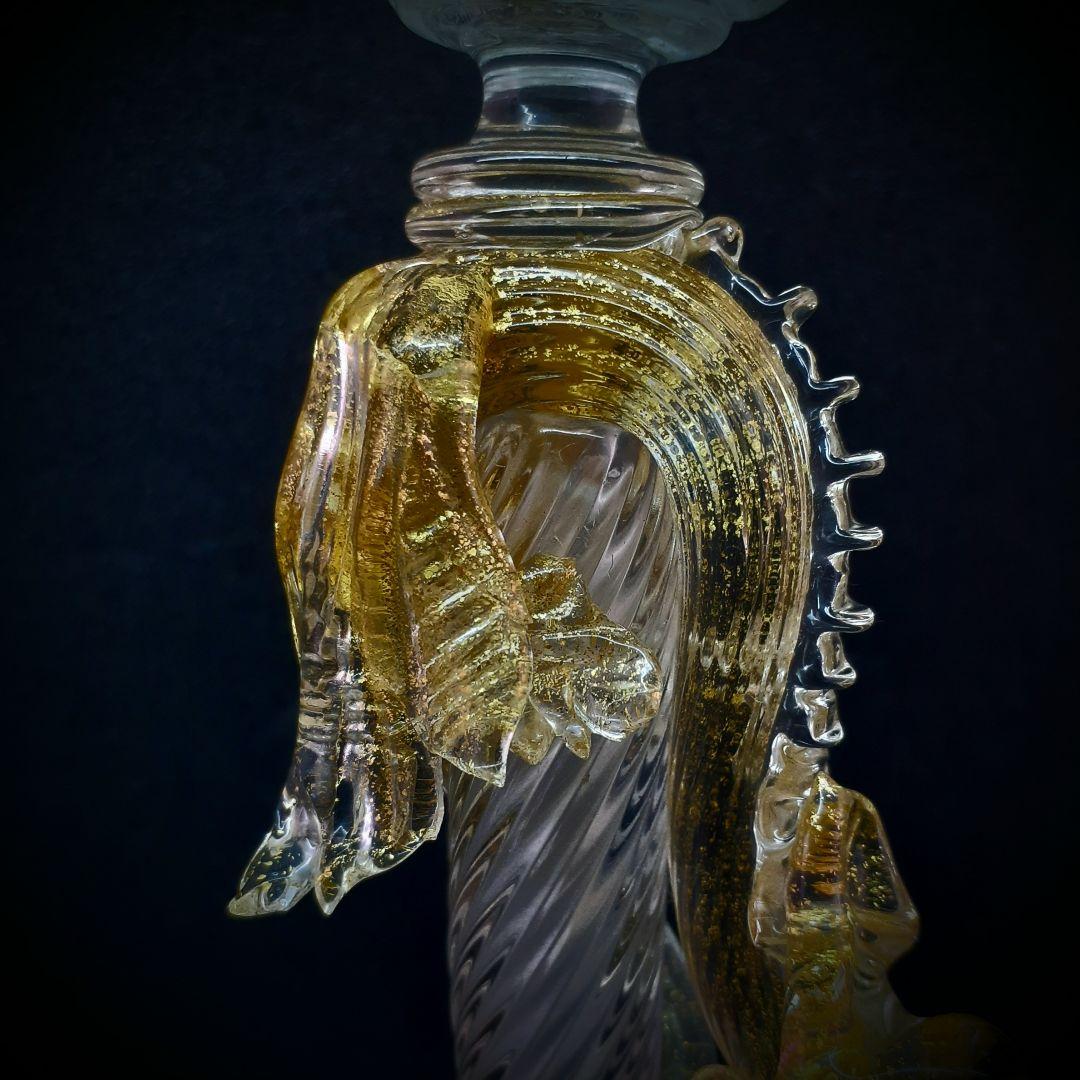 MURANO La Fenice ムラノ ラ フェニーチェ 双頭 ドラゴングラス