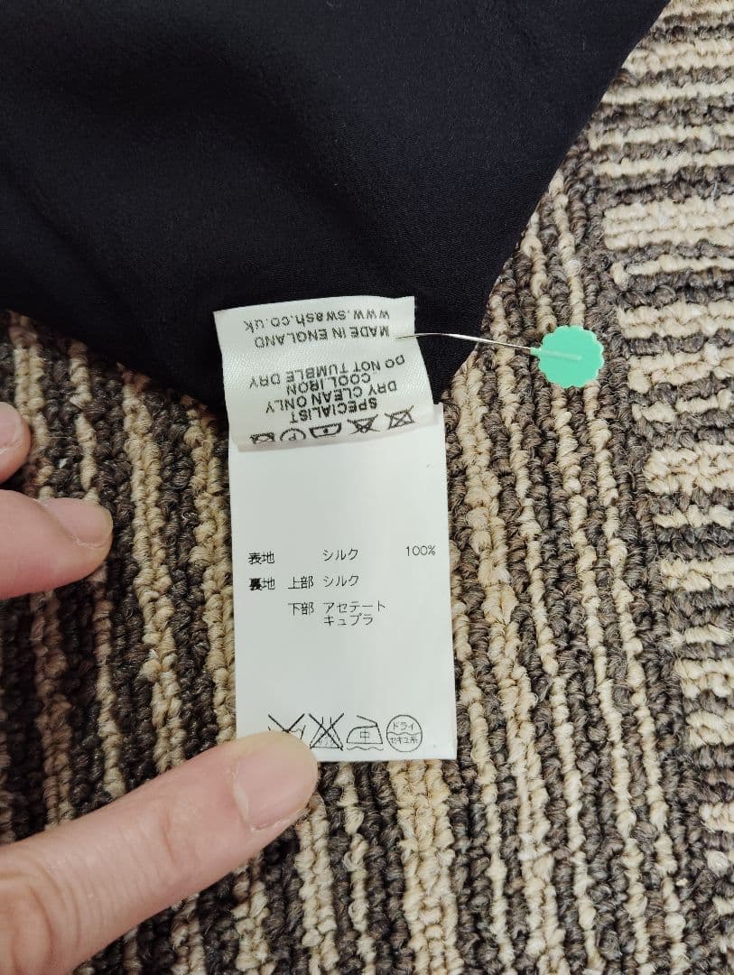 SWASH LONDON 　スウォシュロンドン　七分袖ワンピース