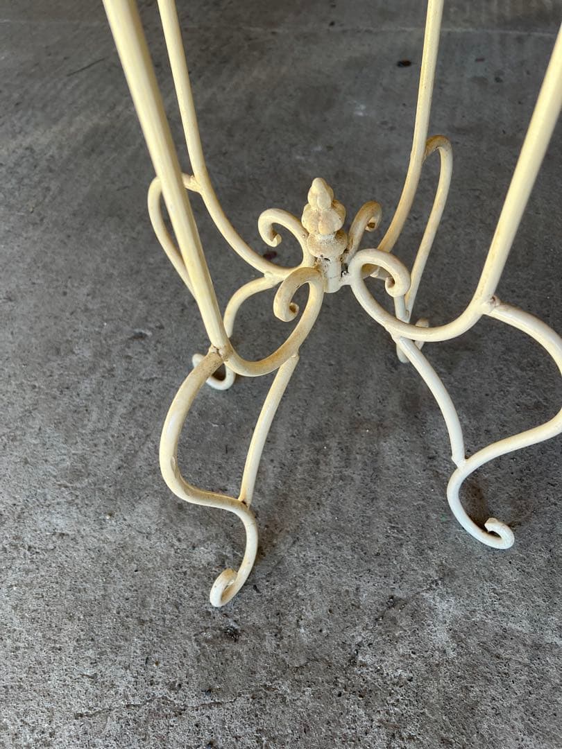 ま*こ様 アンティークショップ購入　ガーデニング スタンド 鳥かご インテリア