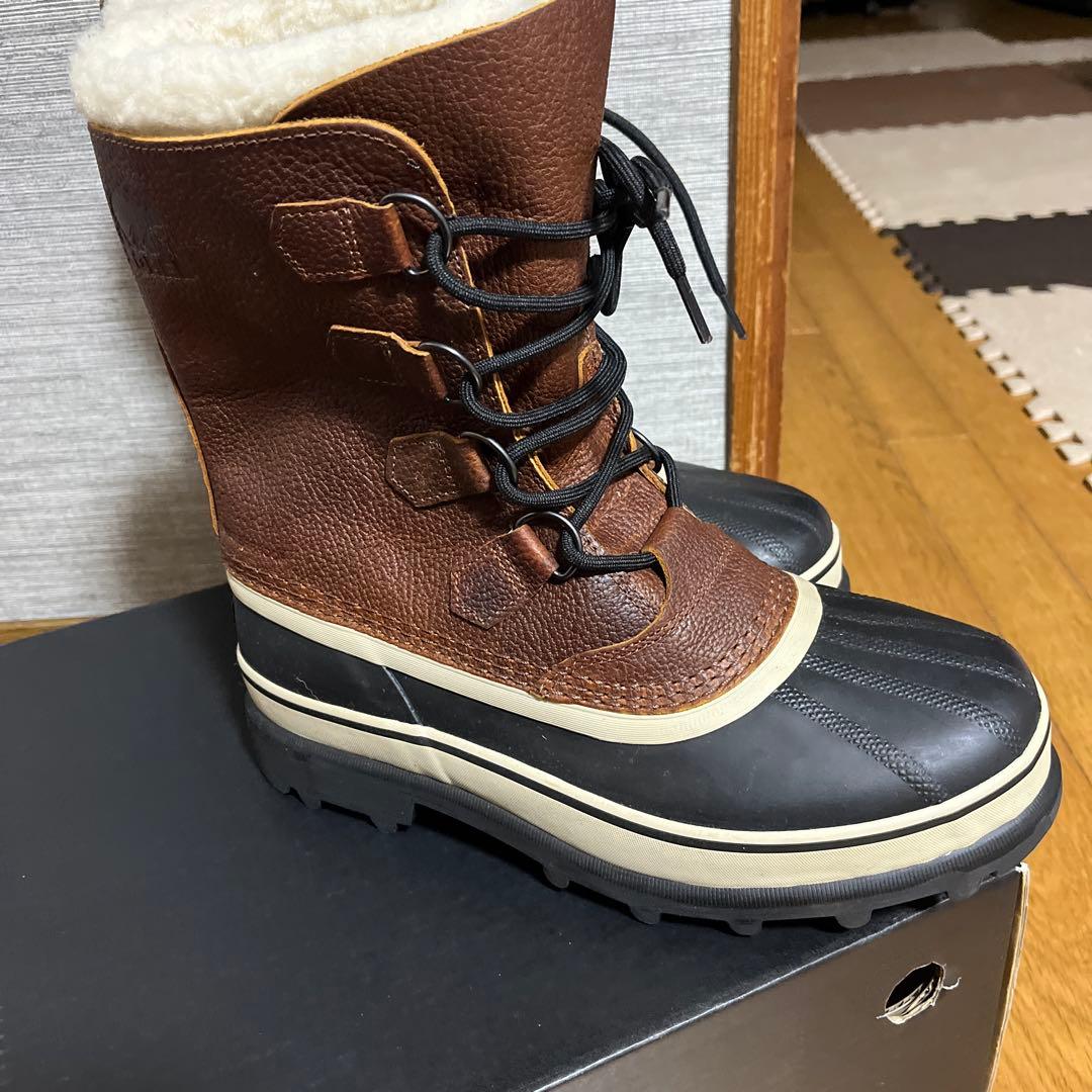 T.S man さん専用 1SOREL 防水ファー付きレザーブーツ26センチ