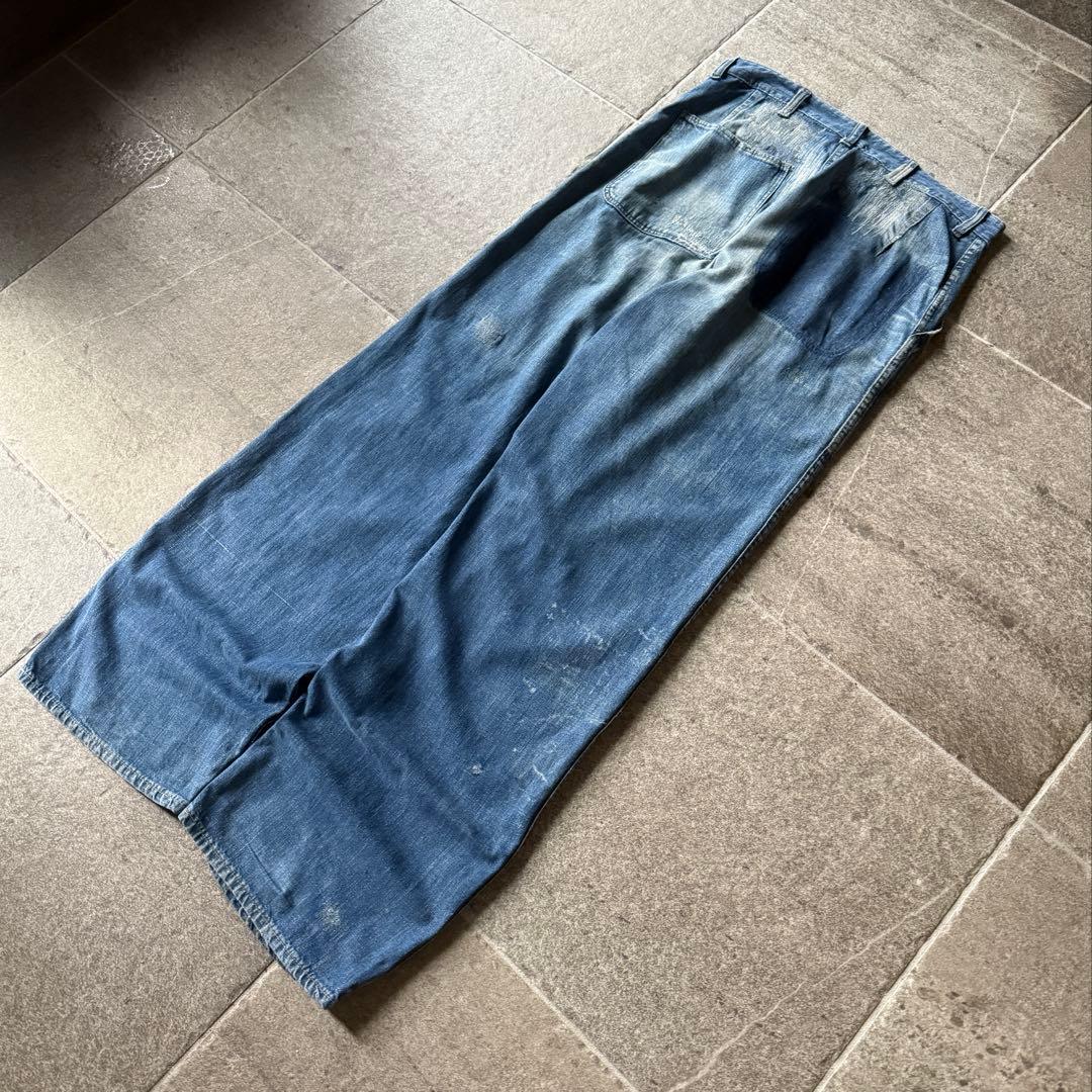 40s US NAVY M-45 \"デニムベイカー\" W32/L31