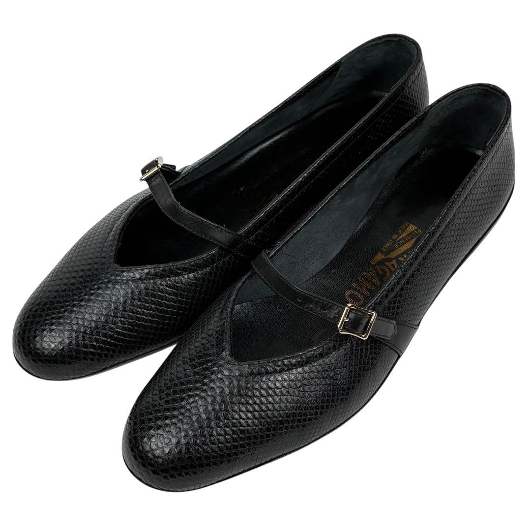 ✨新品同様✨サルヴァトーレフェラガモ　オードリー　23cm 黒　パンプス