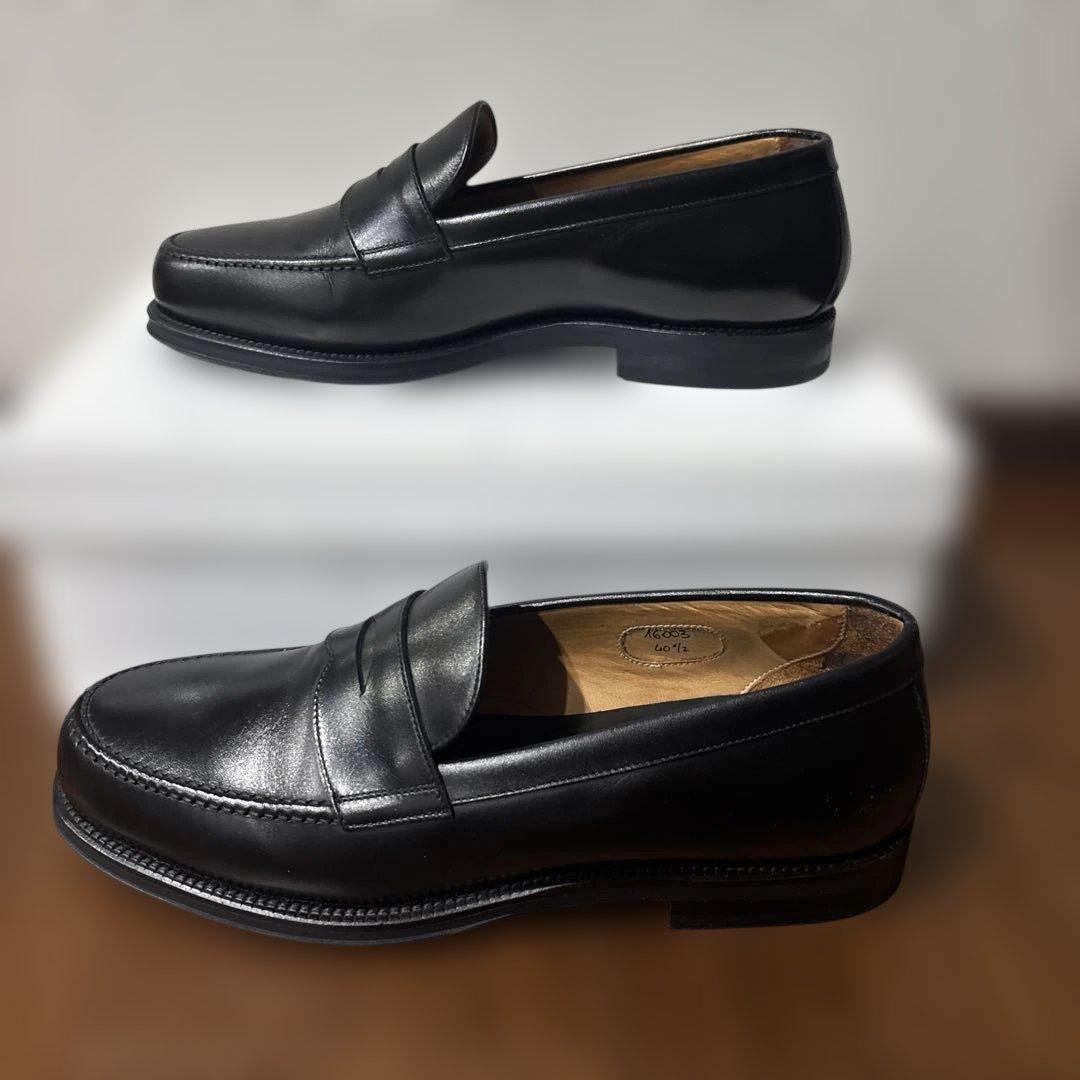 UNITED ARROWS  ローファー イタリア製 ブラック レザー